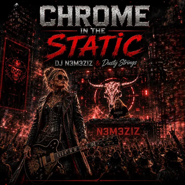 Cover art for Chrome in the Static by DJ N3M3ZIZ, Dusty Strings