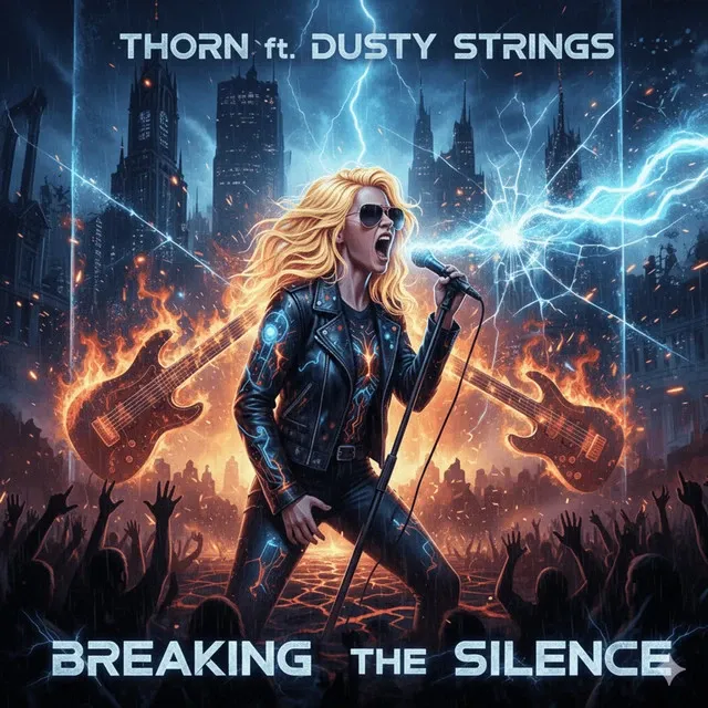 Cover art for Breaking the Silence by Thorn, Dusty Strings