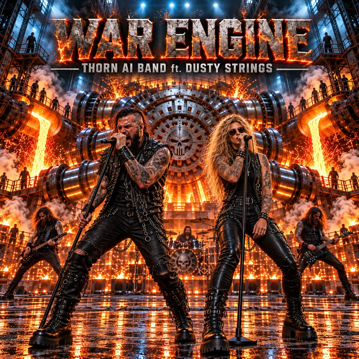 Cover art for War Engine by Thorn,Dusty Strings