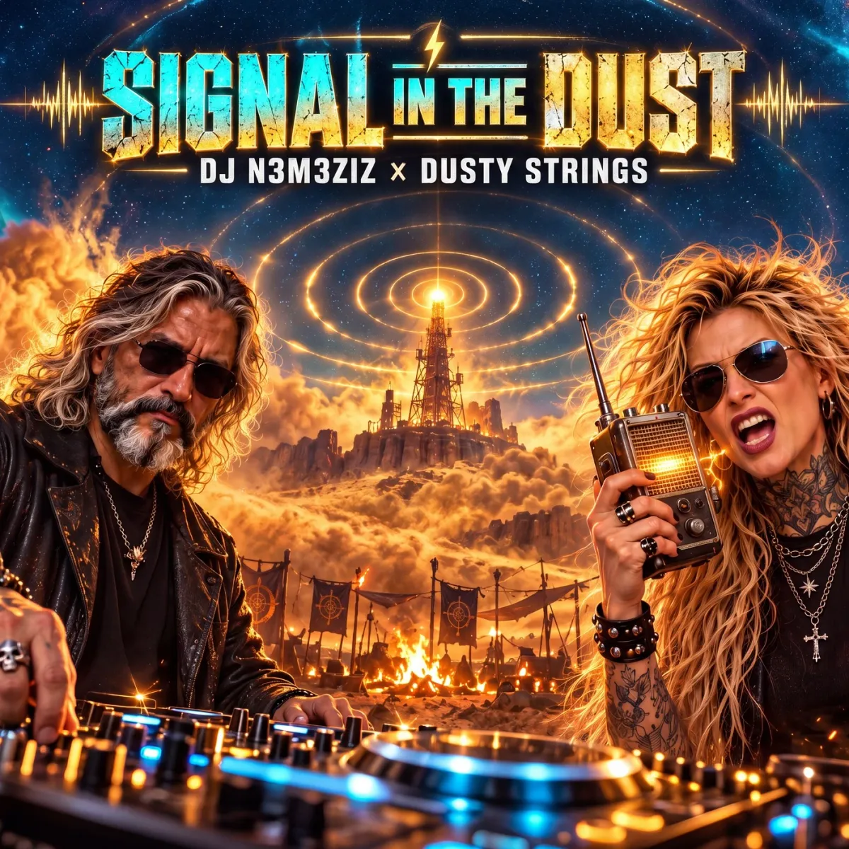 Cover art for Signal in the Dust by DJ N3M3ZIZ,Dusty Strings