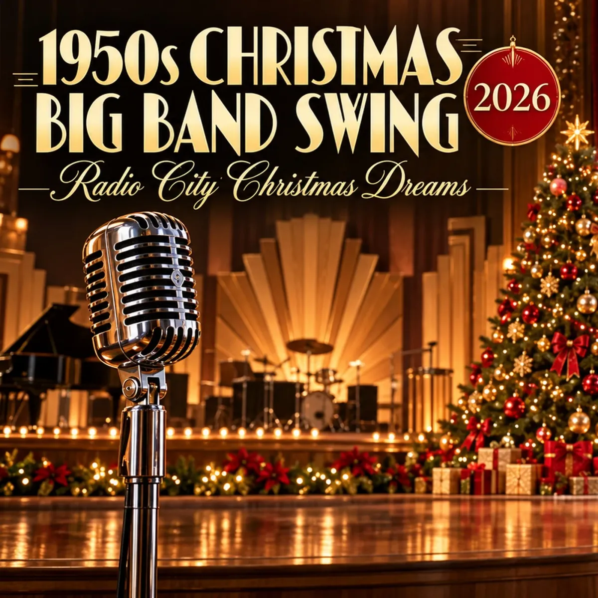 Cover art for Midnight Swing on Christmas Eve by The 1950s Ballroom